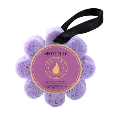 French Lavender Wildflower Spongellé Bath Sponge 1