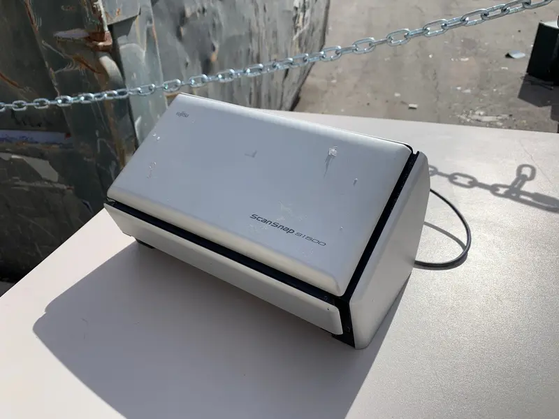 Fujitsu Scansnap S1500 High-Speed Document Scanner 1