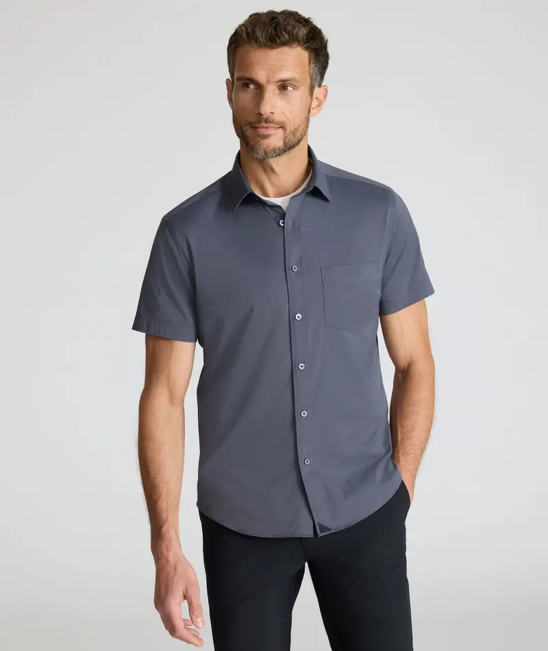 Gironde Performance Short-Sleeve Dress Shirt 1
