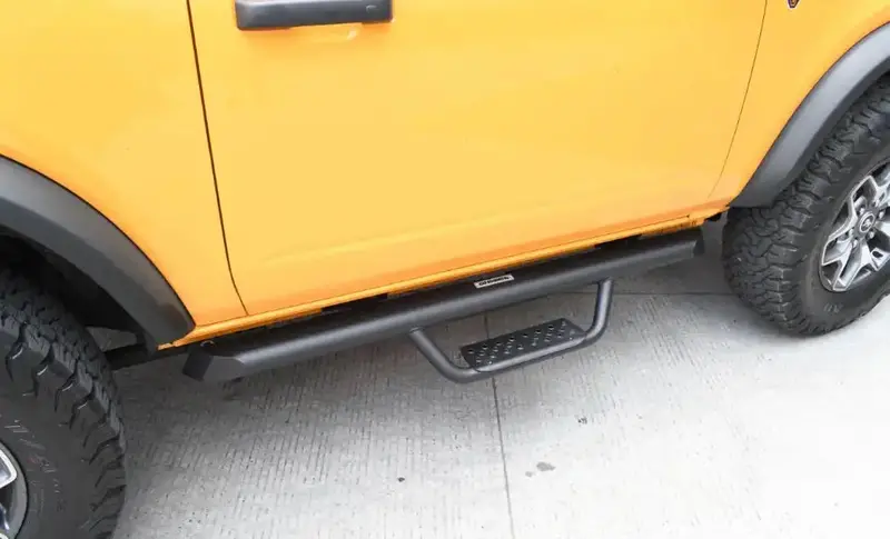 Go Rhino D224131T Drop-Down Hoop Step – Designed For Lifted Trucks And Large-Tire Applications 1