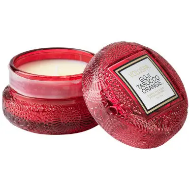 Goji Tarocco Orange Macaron Scented Candle By Voluspa 1