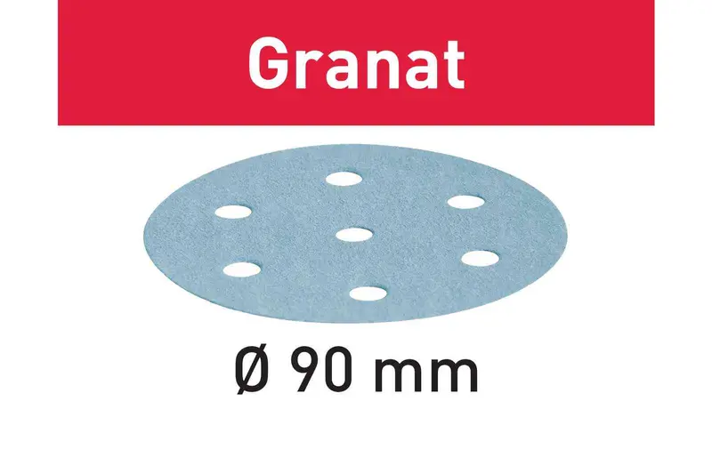 Granat Abrasive Sheet Stf D90/6, P220 Grit, Pack Of 100 – 497370 1