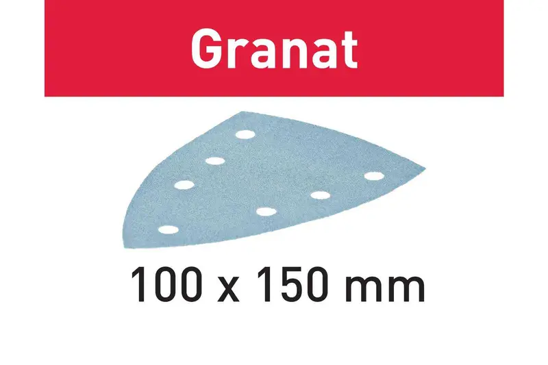 Granat Sanding Discs, Delta/7 Format, P120 – Stf Delta/7 Gr/100 (497138) For Dts 400, Dtsc 400 & Ds 400 1