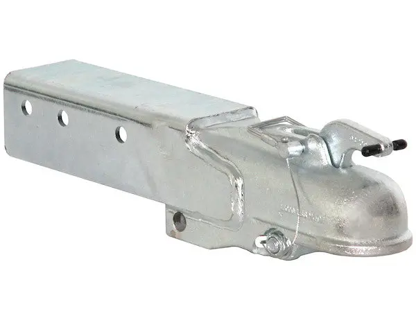 Heavy-Duty Straight-Tongue Cast Coupler: 2-5/16" Ball + 3" Channel 1
