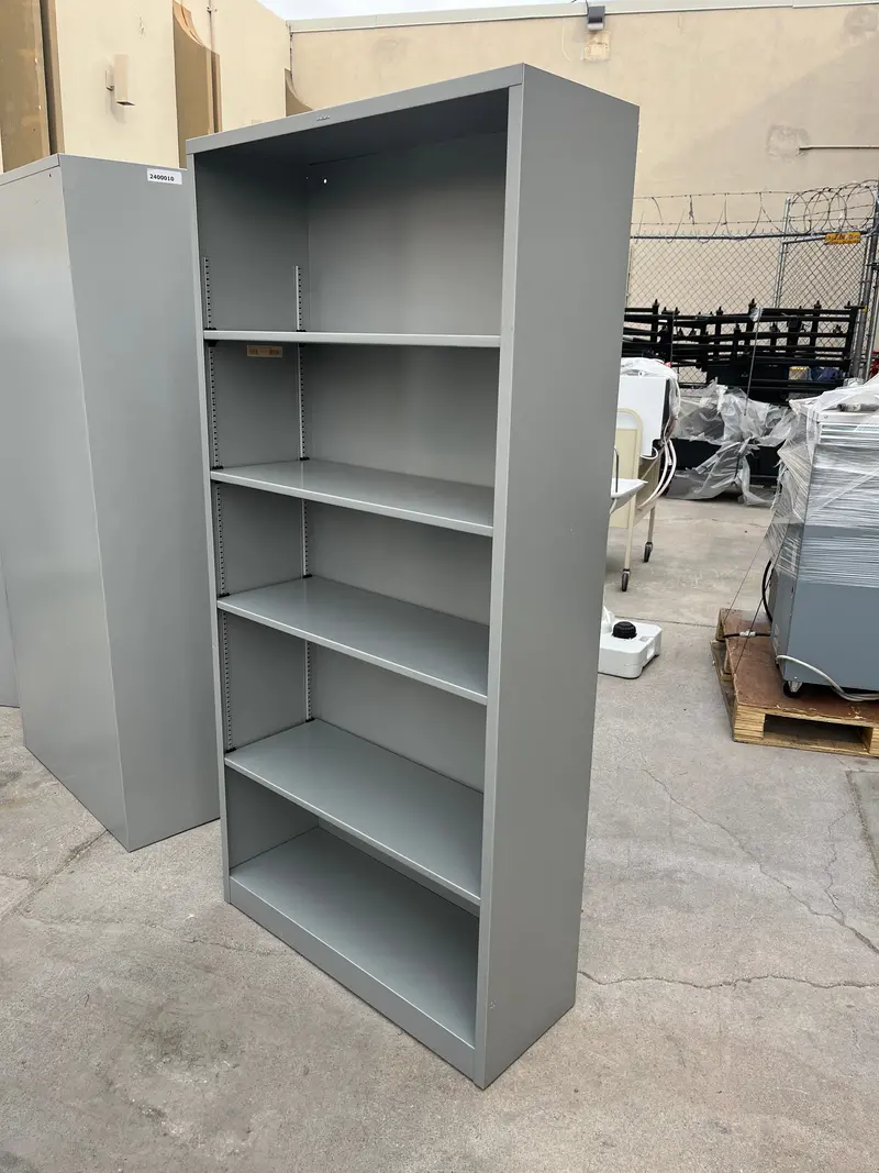 Hon 35" × 13" × 72" Metal Bookshelf (Model 1) 1