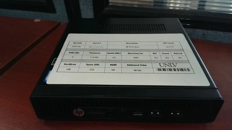 Hp Elitedesk 800 G3 Micro Desktop Pc 1