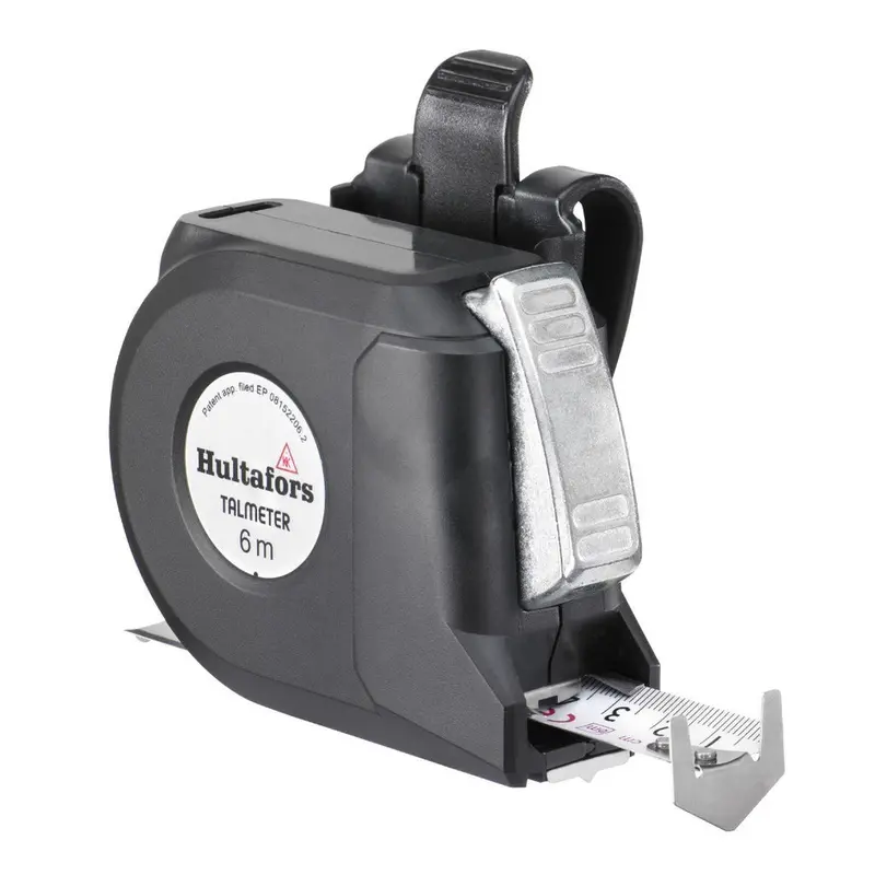 Hultafors 6-Meter Multifunction Tape Measure – Talmeter With Built-In Level & Marking Features (359303) 1
