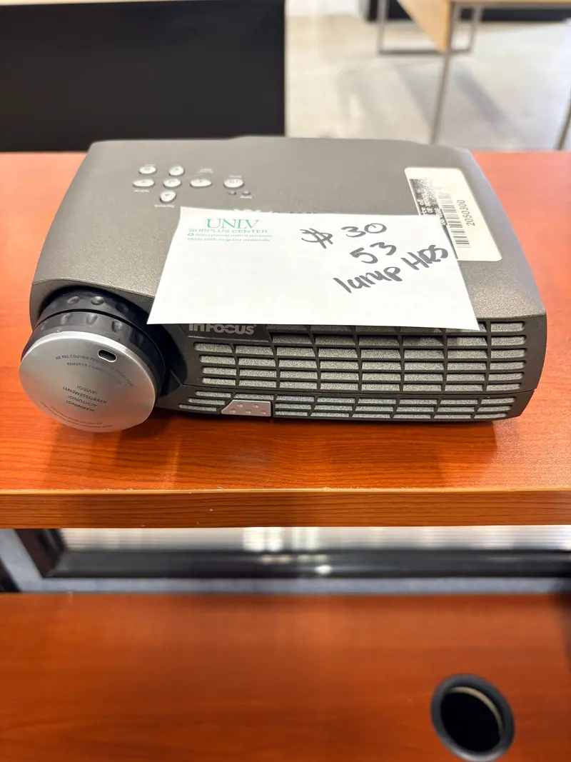Infocus Projector With 53 Lamp Hours 1