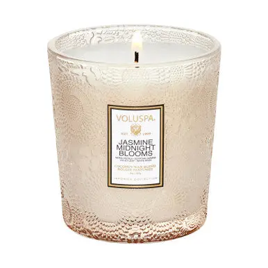 Jasmine Midnight Blooms Classic 9 Oz Scented Candle 1