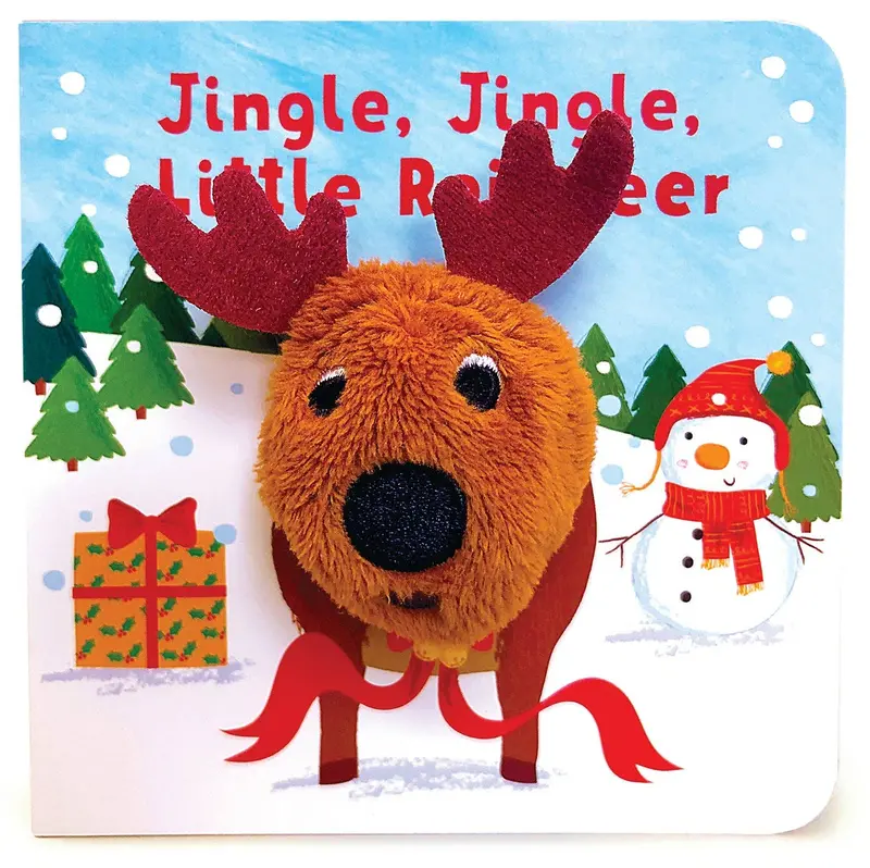 Jingle, Jingle, Little Reindeer – Interactive Finger Puppet Board Book 1
