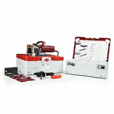 Lamello Zeta P2 Biscuit Joiner Kit – Diamond Blade Edition With P-System Basic Connectors (Zeta-Promokit-D) 1