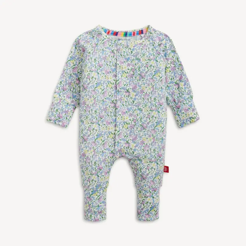 Lavinia Modal Magnetic Convertible Coverall – Adjustable Baby Romper 1