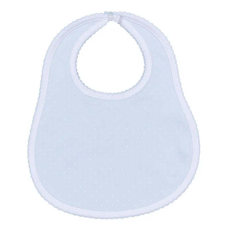 Light Blue Simply Sweet Baby Bib – Gentle Color Matching Feeding Essential 1
