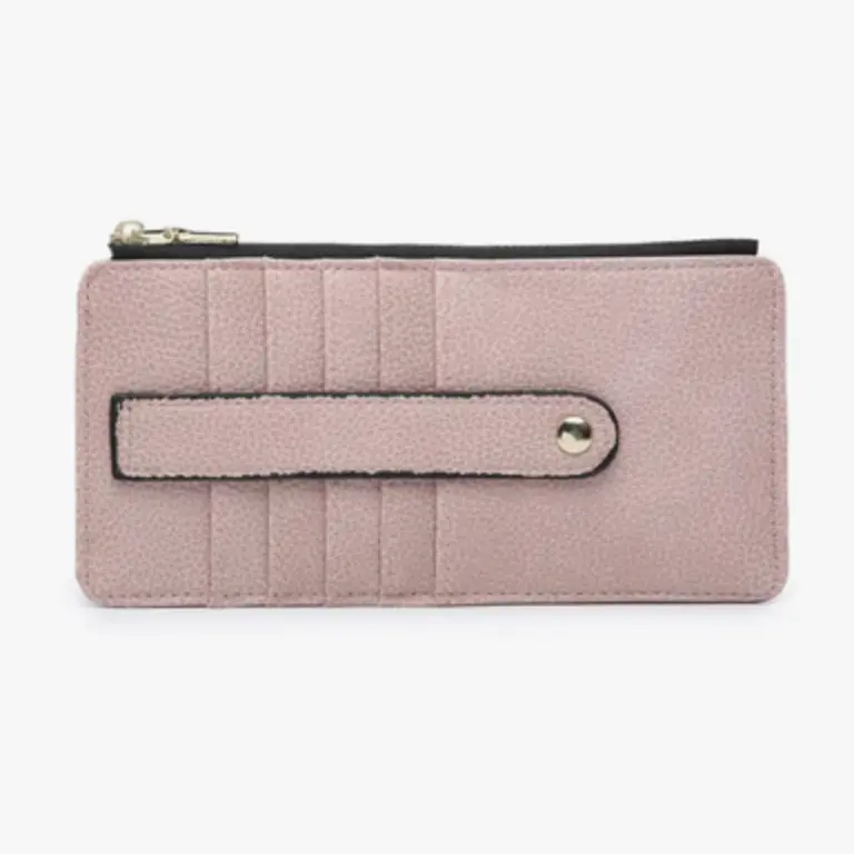 Light Pink Slim-Fit Cardholder Wallet 1