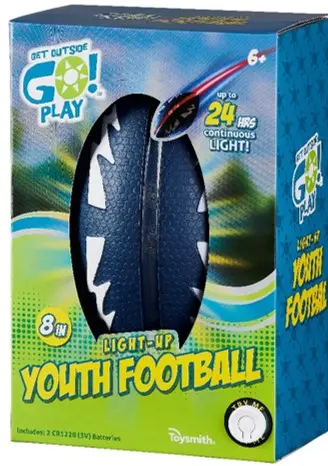 Light-Up Youth Football For Night Play 1