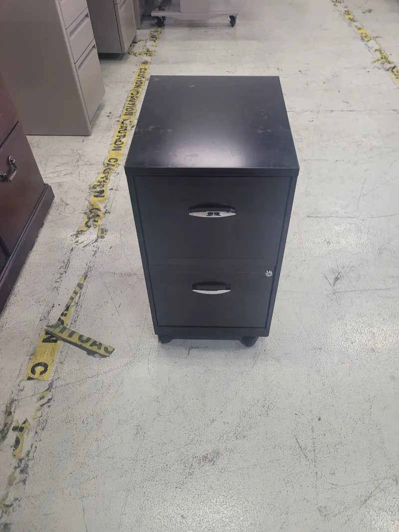 Lightweight Pedestal File Cabinet – Single Or Double Drawer 1