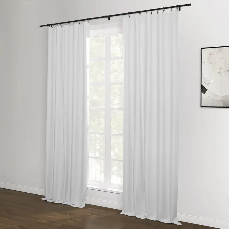 Lila 100% Blackout Drape With Soft Top Header 1