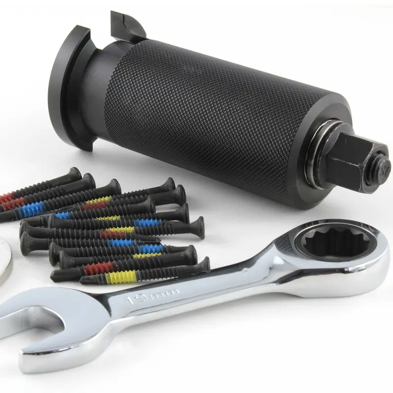 Lokko Professional Bell Plug Puller Set With Spanner, Screws & Dual-Sided Plate 2