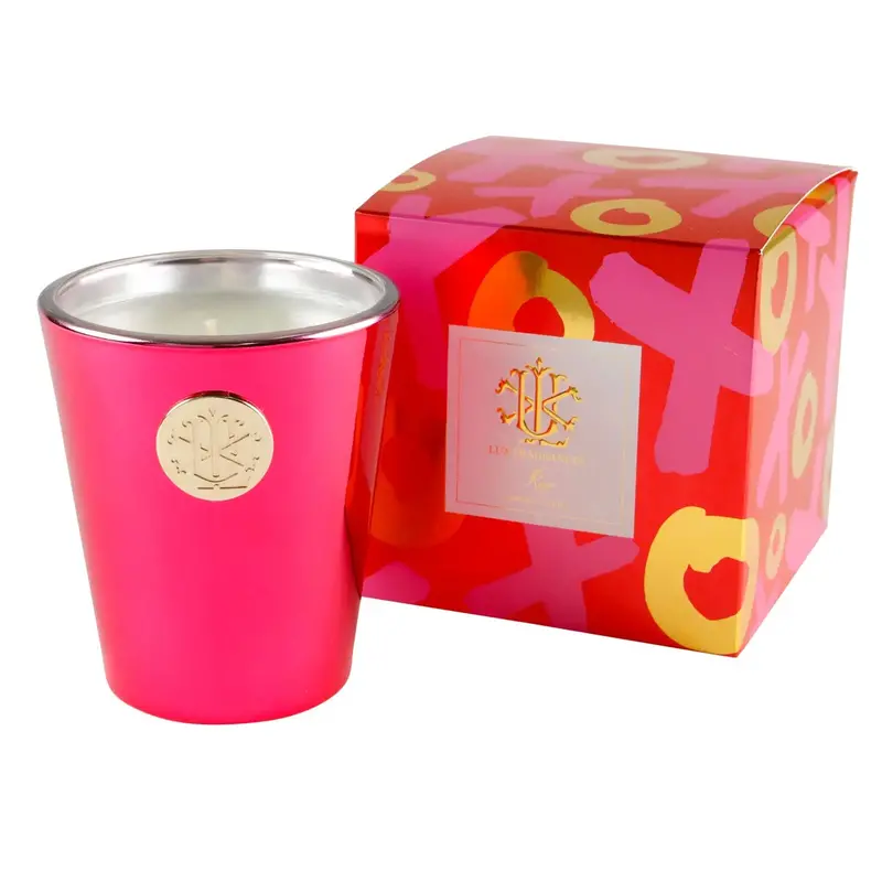 Luxury Rose-Scented 8 Oz Box Candle 1