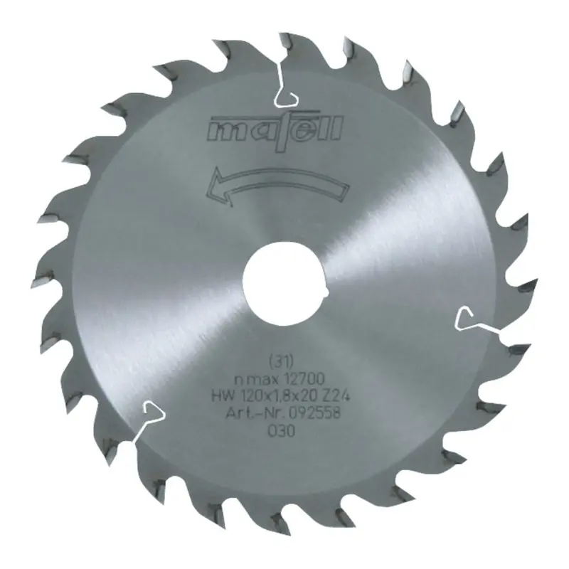 Mafell 120Mm Universal Solid Wood Saw Blade – 24T Atb, 20Mm Arbor 1