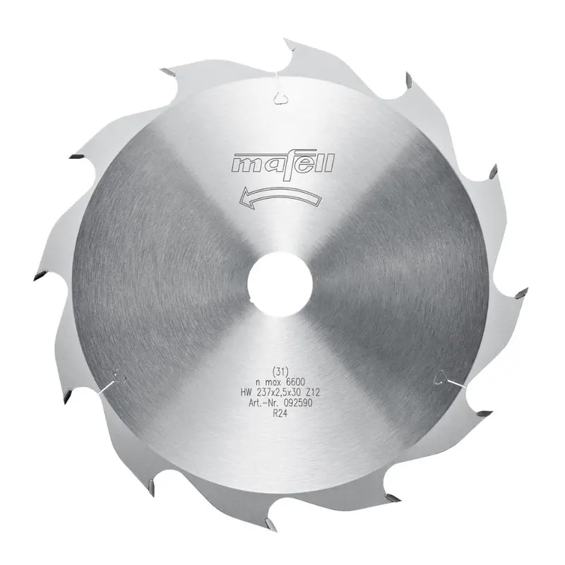 Mafell 237Mm Rip-Cut Circular Saw Blade – 12T Atb, 30Mm Arbor 1