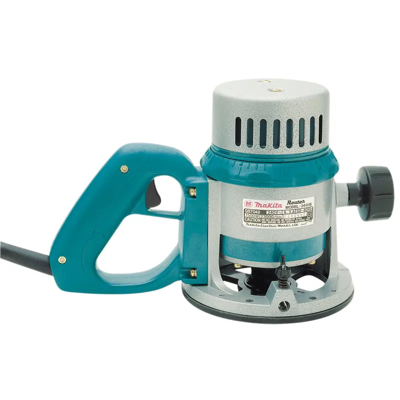 Makita 12.7Mm D-Handle Router – 1050W Variable-Speed Tool For Routing & Edging 1