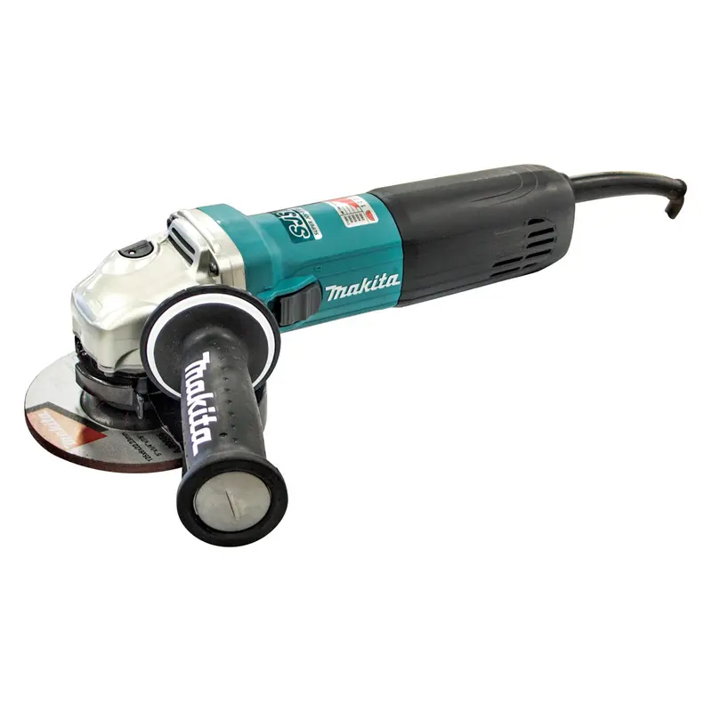 Makita 125Mm Premium Variable-Speed Angle Grinder – 1400W With Sjsii & Anti-Vibration 1