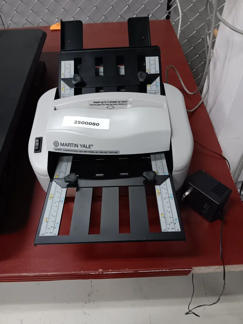 Martin Yale Paper Folding Machine 1