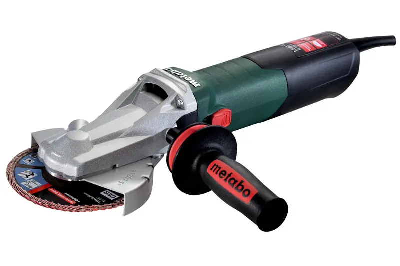 Metabo Wef 15-125 Quick Flat-Head Angle Grinder – 1500W, 125 Mm 1