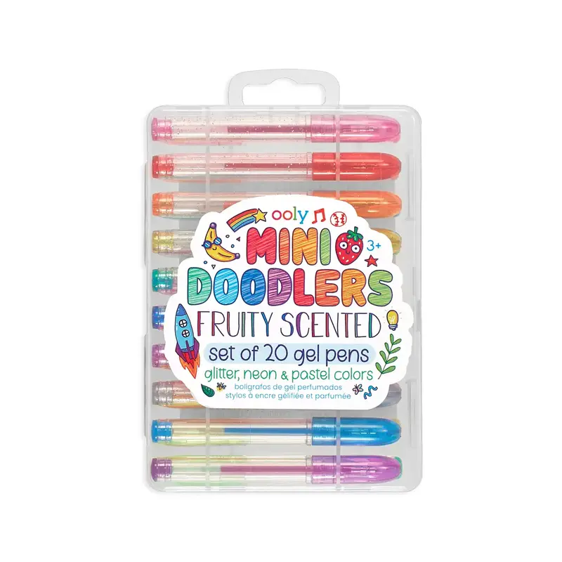 Mini Doodlers Fruity-Scented Gel Pen Collection – 20-Pack 1