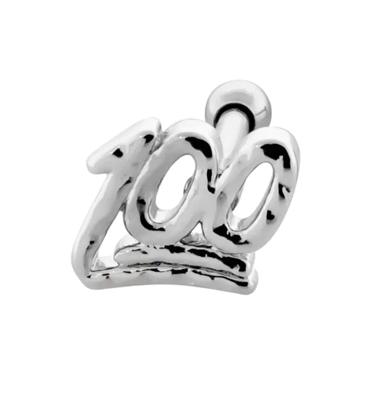 Minimalist Hammered 100 Cartilage Barbell In Stainless Steel 1
