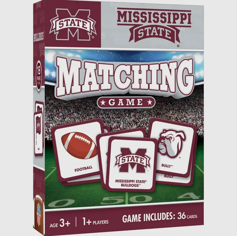 Mississippi State University-Themed Matching Card Game 1