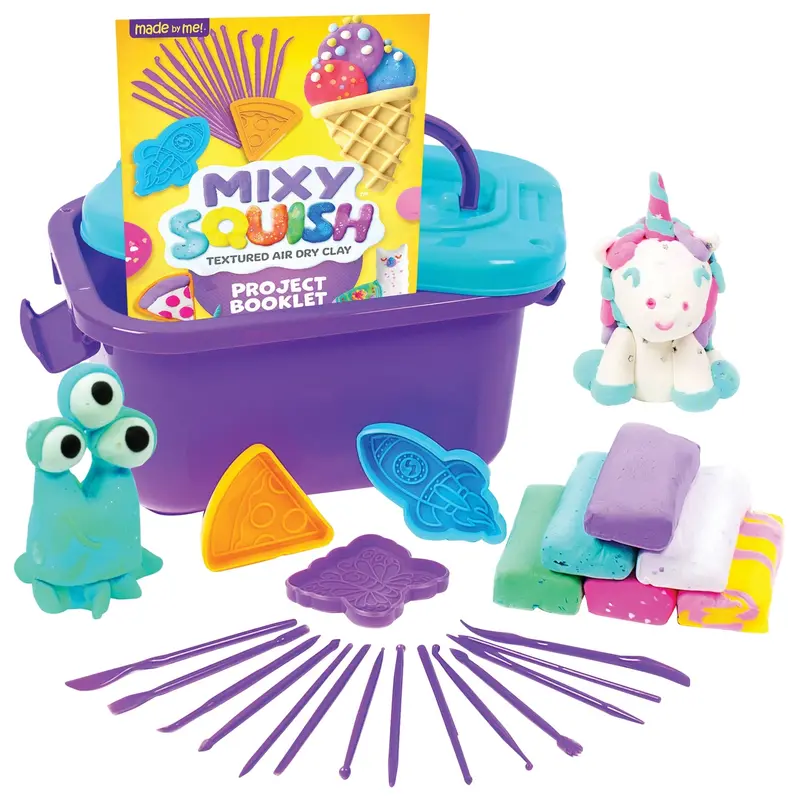 Mixy Squish Clay Sculpting Studio Kit 1