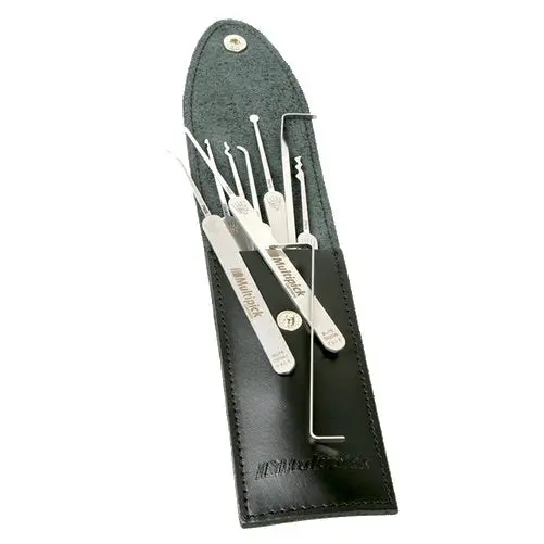 Multipick Elite 9-Piece Professional Lockpick Kit With Protective Case 1