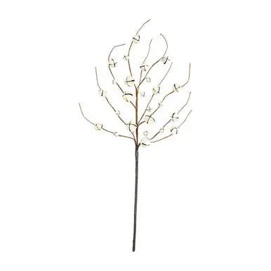 Off-White Jingle Bell Stem Decoration 1