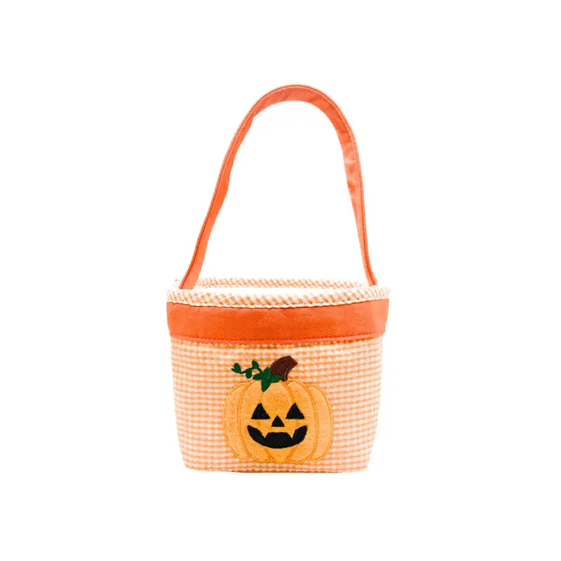 Orange Petite Pumpkin Tote – Cheerful Mini Bag 1