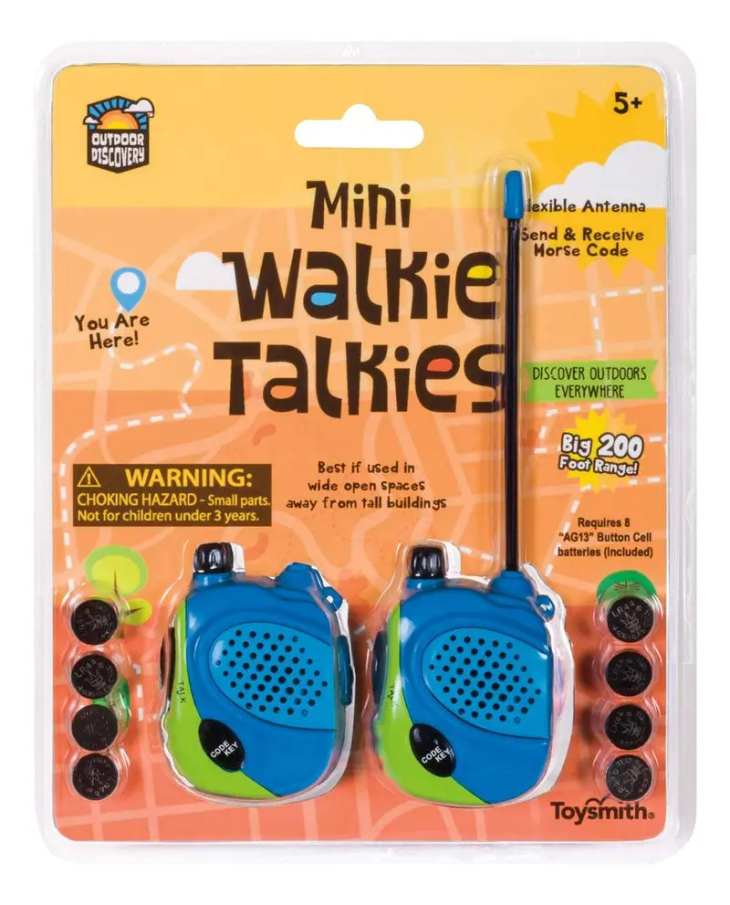 Outdoor Discovery Mini Walkie-Talkie Set For Kids 1