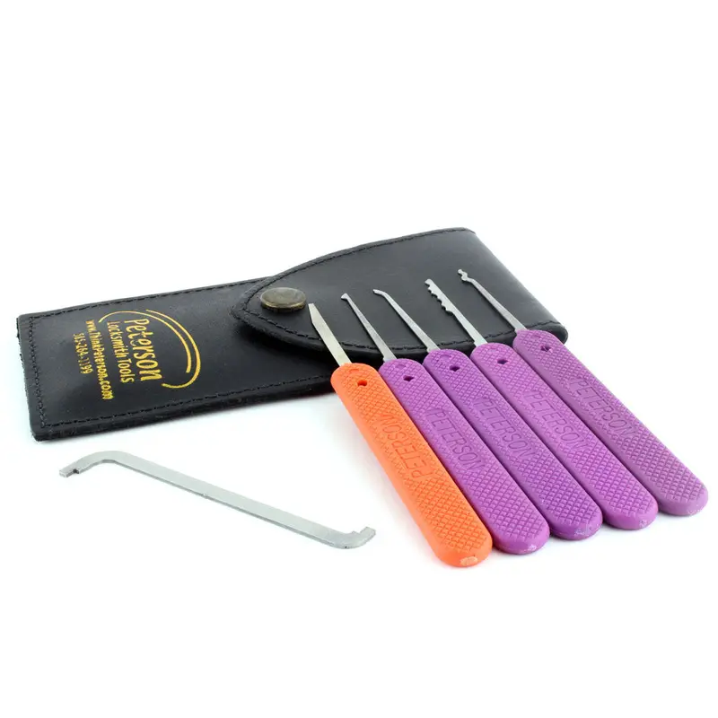 Peterson Breacher Lock Pick Set – 0.018" (0.5Mm) Euro-Profile Professional Kit 1