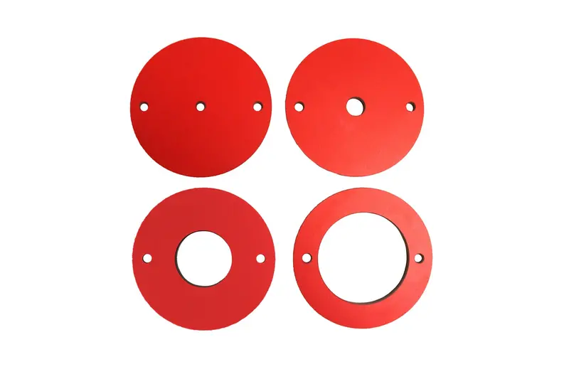 Phenolic Router Plate Insert Ring Set – 4-Piece Kit (Rt-Pir) 1
