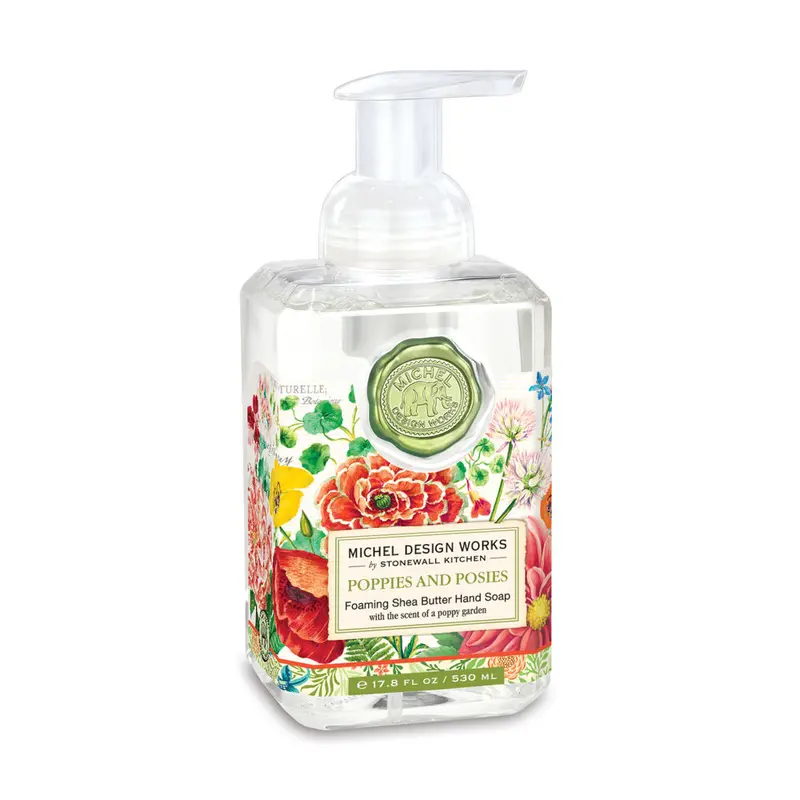 Poppies & Posies Foaming Hand Soap – Garden-Inspired Lather 1