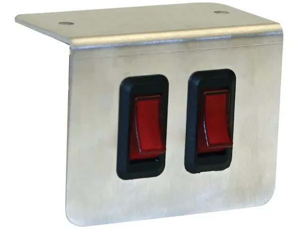 Pre-Wired Dual-Switch Control Panel For Vehicle Lighting 1
