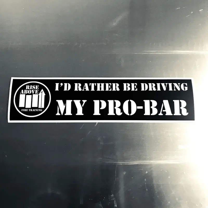 Pro-Bar Bumper Decal 1