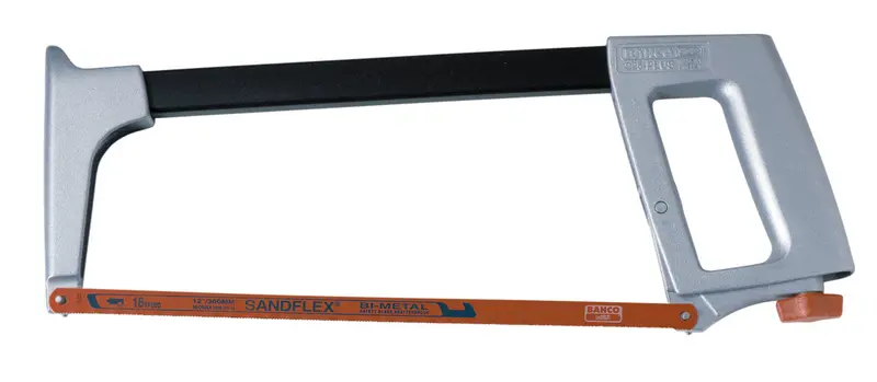 Professional Heavy-Duty Hacksaw Frame – Adjustable Tension & Ergonomic Grip 1