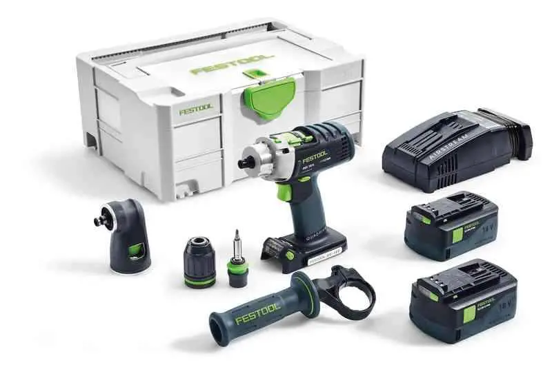 Quadrive Cordless Drill Set Pdc 18/4 Li-5.2 With Sca Technology – Model 574708 1