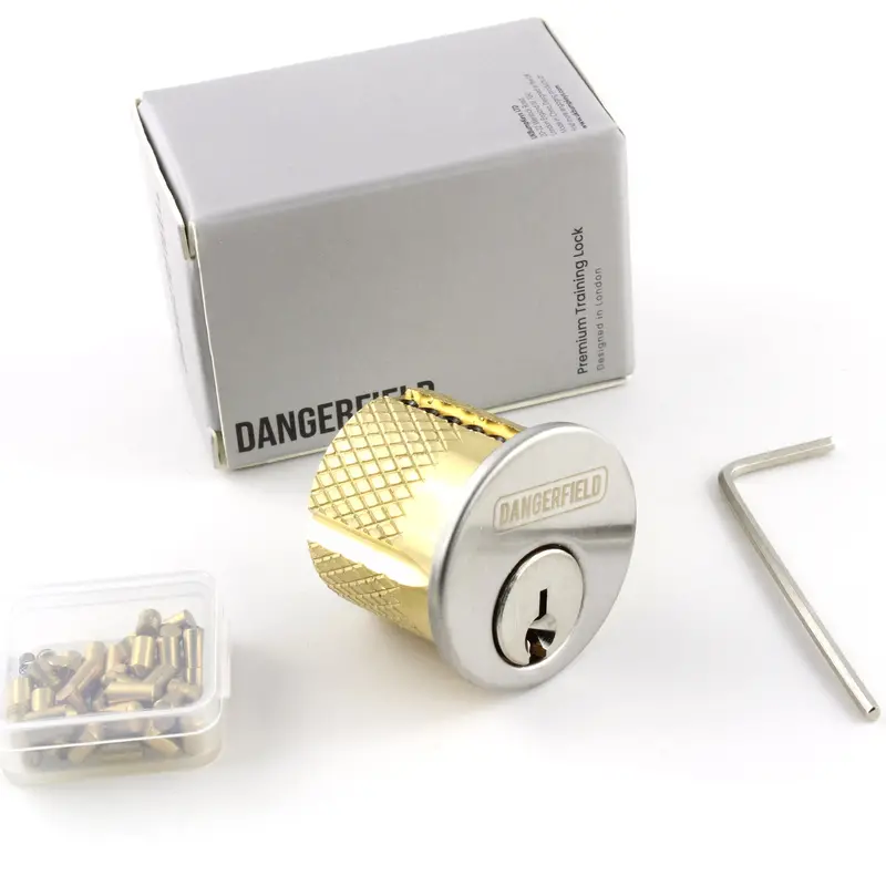 Repinnable Practice Lock Kit With Pins, Springs, Stoppers & Allen Key 1