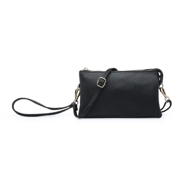 Riley Multi-Compartment Crossbody Bag With Wristlet Option 1