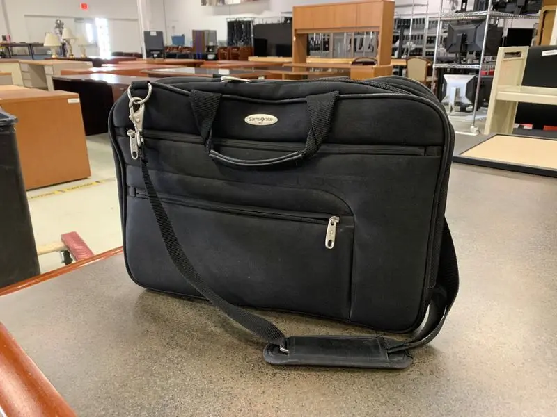 Samsonite Slim Black Laptop Case 1