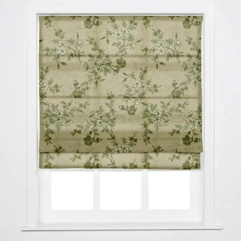 Sara Le Printed Cordless Roman Shade – Plus Size 7