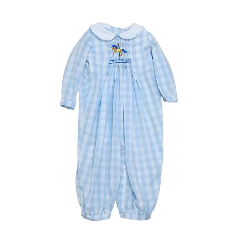 Silas Carousel Horse Longall Romper 1