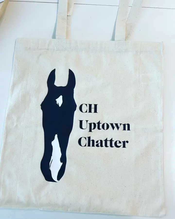 Small Custom Canvas Tote Bag – Personalized With Silhouette, Sketch, Or Business Logo 1